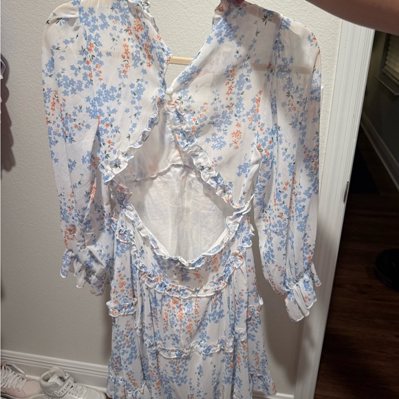 Floral Ruffle Dress - Picture 3 of 3